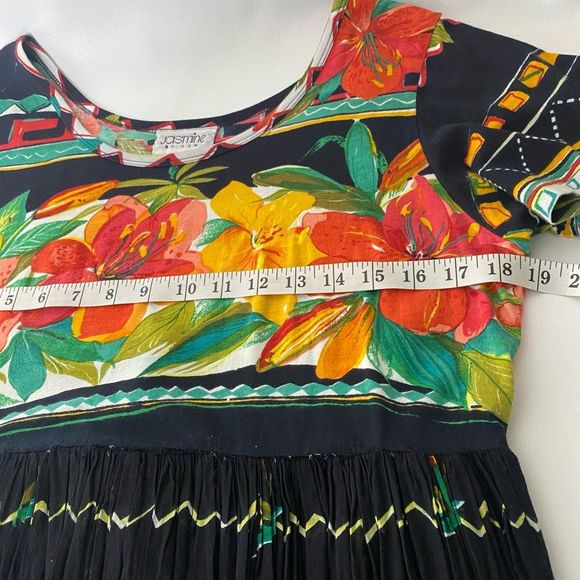 Jasmine by KVM Floral BoHo Style Retro Dress - Picture 12 of 13